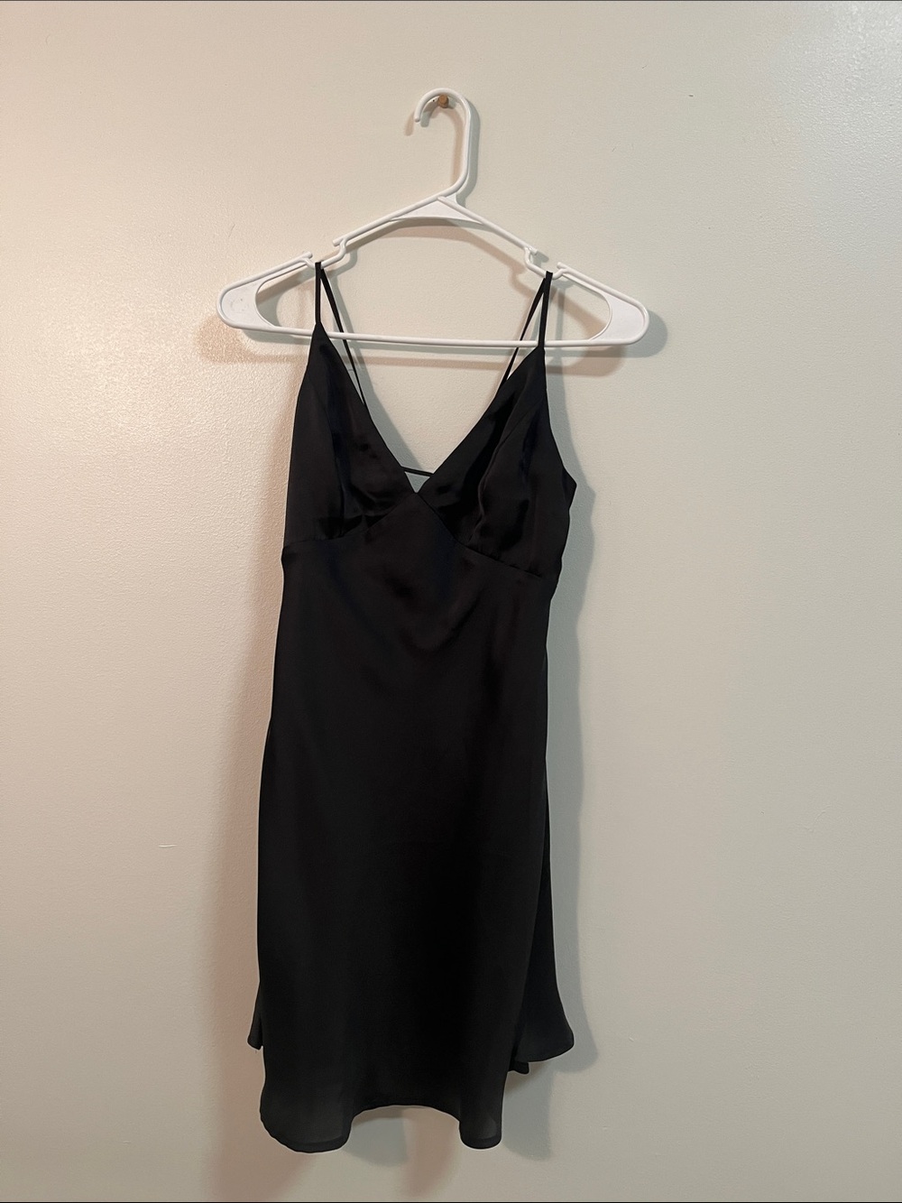 Forever 21 Black Slip Dress